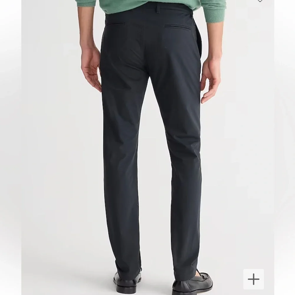 J. Crew 484 Slim-fit tech pant in Black‎ size 32/32 NWT AW005